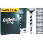 Gillette Mach3 Special Pack Radea + 12nh 1×1 szt.: ceny i cechy