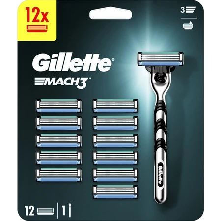 Gillette Mach3 Special Pack Radea + 12nh 1×1 szt.: ceny i cechy