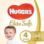 HUGGIES Elite Soft 4 Scutece 33 buc 1×1 buc