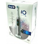 Oral B EK iO Series 9 Rozenkwarts + tandenborstelhouder + reisetui 1×1 set, elektronische tandenborstel