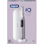 Oral B EK iO Series 9 Rozenkwarts + tandenborstelhouder + reisetui 1×1 set, elektronische tandenborstel