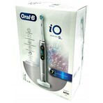 Oral B EK iO Series 9 Rozenkwarts + tandenborstelhouder + reisetui 1×1 set, elektronische tandenborstel