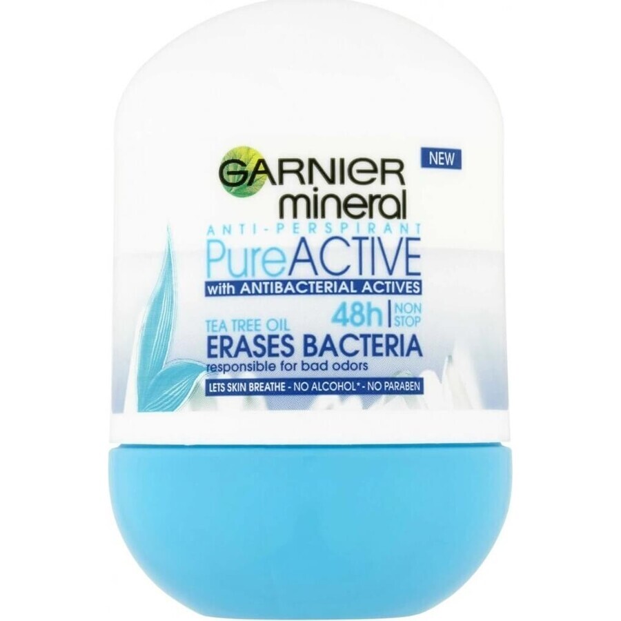 Garnier Mineral Pure Active 48h Roll-on 1×50 ml Antitranspirantkugel