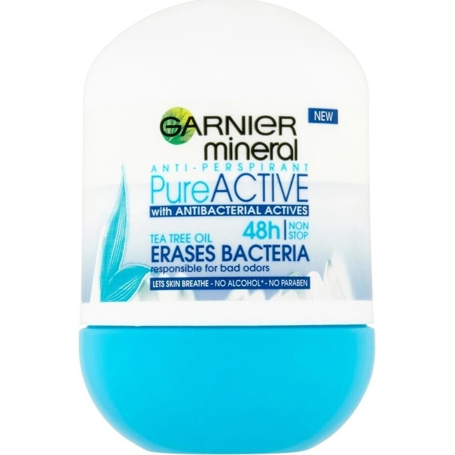 Garnier Mineral Pure Active 48h Roll-on 1×50 ml Antitranspirantkugel