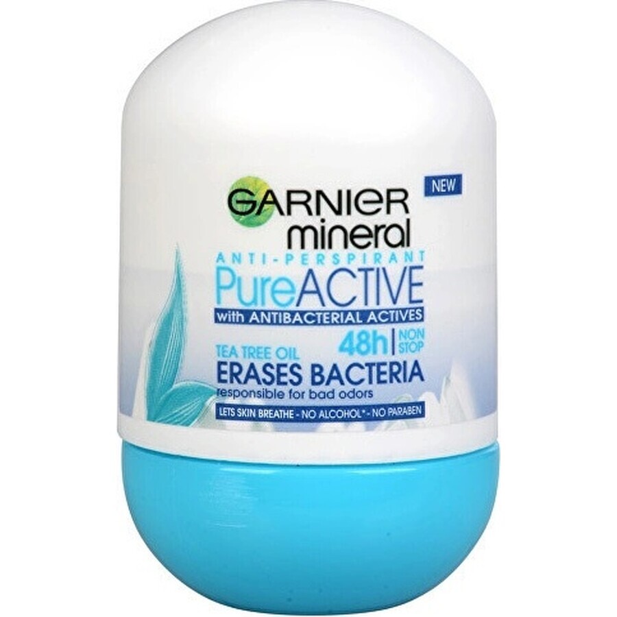 Garnier Mineral Pure Active 48h Roll-on 1×50 ml Antitranspirantkugel