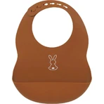 NATTOU BPA free viola scuro 1×1 pz, bavaglino in silicone