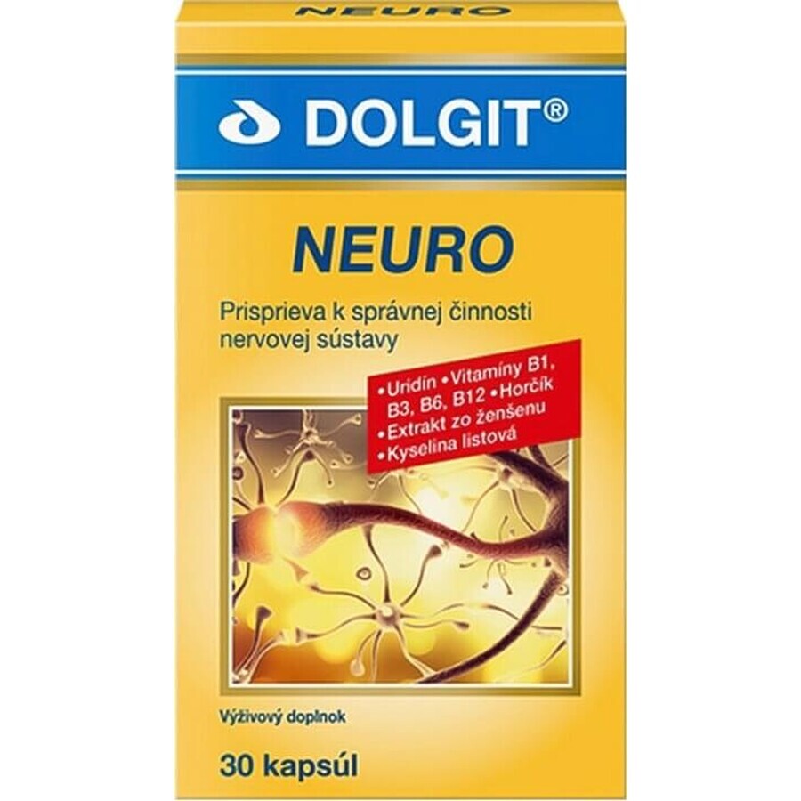 Dolgit Neuro 1×30 cps, integratore alimentare