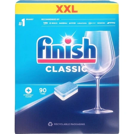 Finish tabs Classic Regular 1×90 pcs, dishwashing tablets