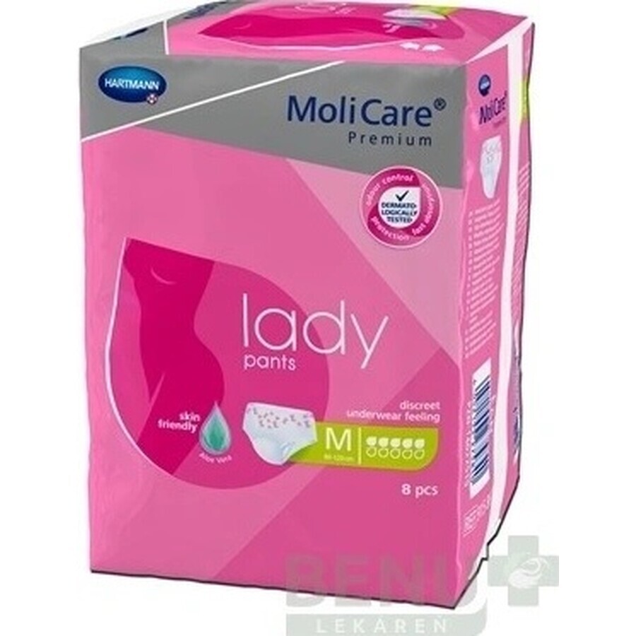 MOLICARE PREMIUM MEN'S PANTS 5KV. M 1×8pcs, pants for incontinence