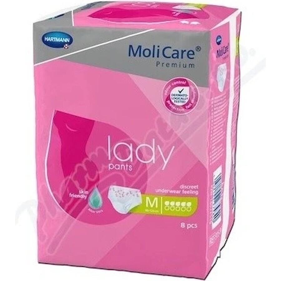 MOLICARE PREMIUM MEN'S PANTS 5KV. M 1×8pcs, pants for incontinence