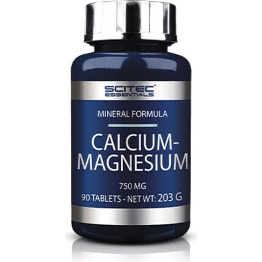 Scitec Nutrition Calcium-Magneziu 1×90 tbl, supliment alimentar