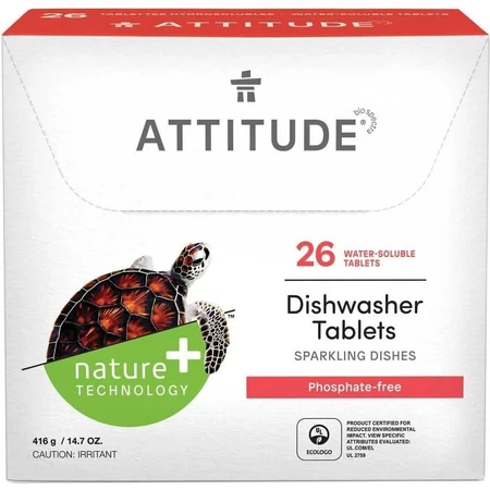 ATTITUDE Fosfaatvrije vaatwastabletten 1×26 stuks, vaatwastabletten