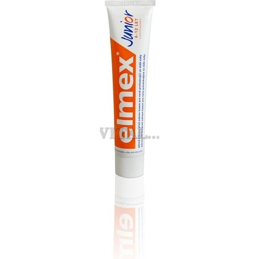 ELMEX JUNIOR TOOTH PASTE 1×75 ml, Zahnpasta für Kinder