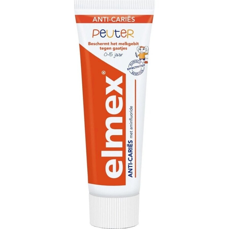 ELMEX JUNIOR TOOTH PASTE 1×75 ml, Zahnpasta für Kinder