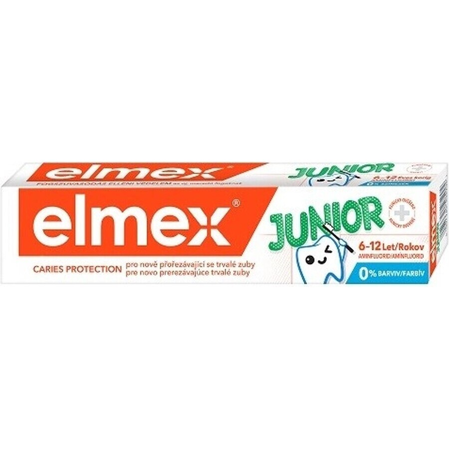 ELMEX JUNIOR TOOTH PASTE 1×75 ml, Zahnpasta für Kinder