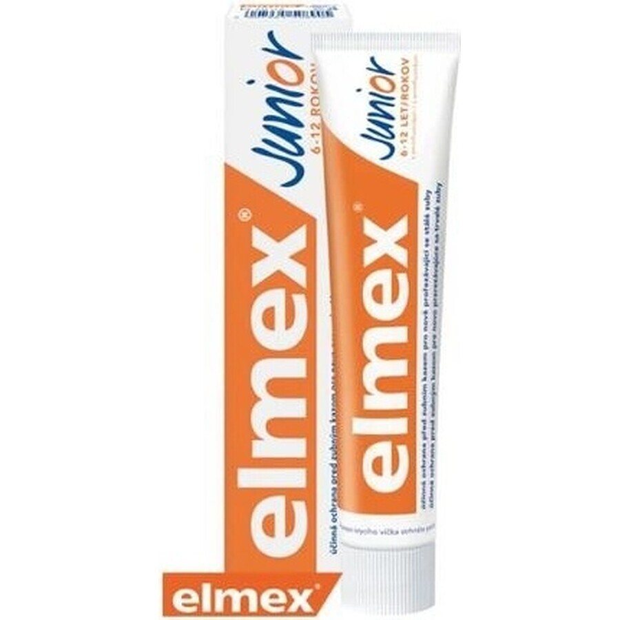 ELMEX JUNIOR TOOTH PASTE 1×75 ml, Zahnpasta für Kinder