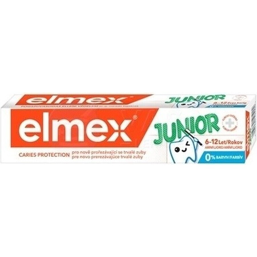 ELMEX JUNIOR TOOTH PASTE 1×75 ml, Zahnpasta für Kinder