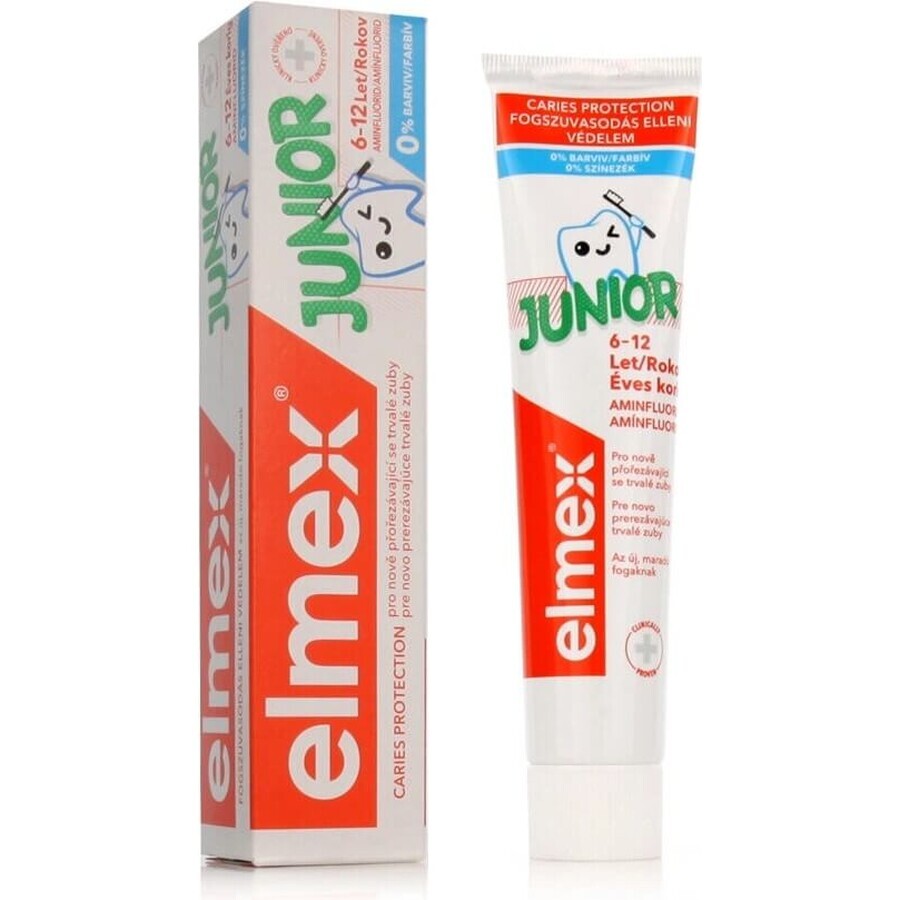 ELMEX JUNIOR TOOTH PASTE 1×75 ml, Zahnpasta für Kinder