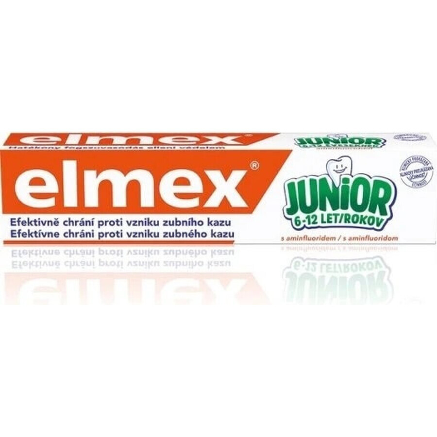 ELMEX JUNIOR TOOTH PASTE 1×75 ml, Zahnpasta für Kinder