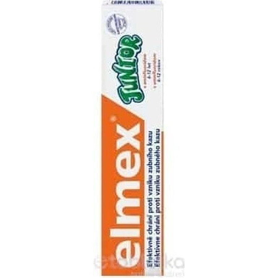 ELMEX JUNIOR TOOTH PASTE 1×75 ml, Zahnpasta für Kinder