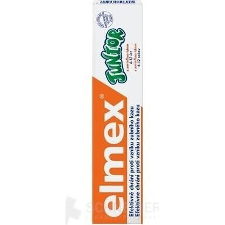 ELMEX JUNIOR TOOTH PASTE 1×75 ml, Zahnpasta für Kinder