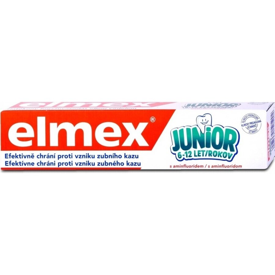 ELMEX JUNIOR TOOTH PASTE 1×75 ml, Zahnpasta für Kinder