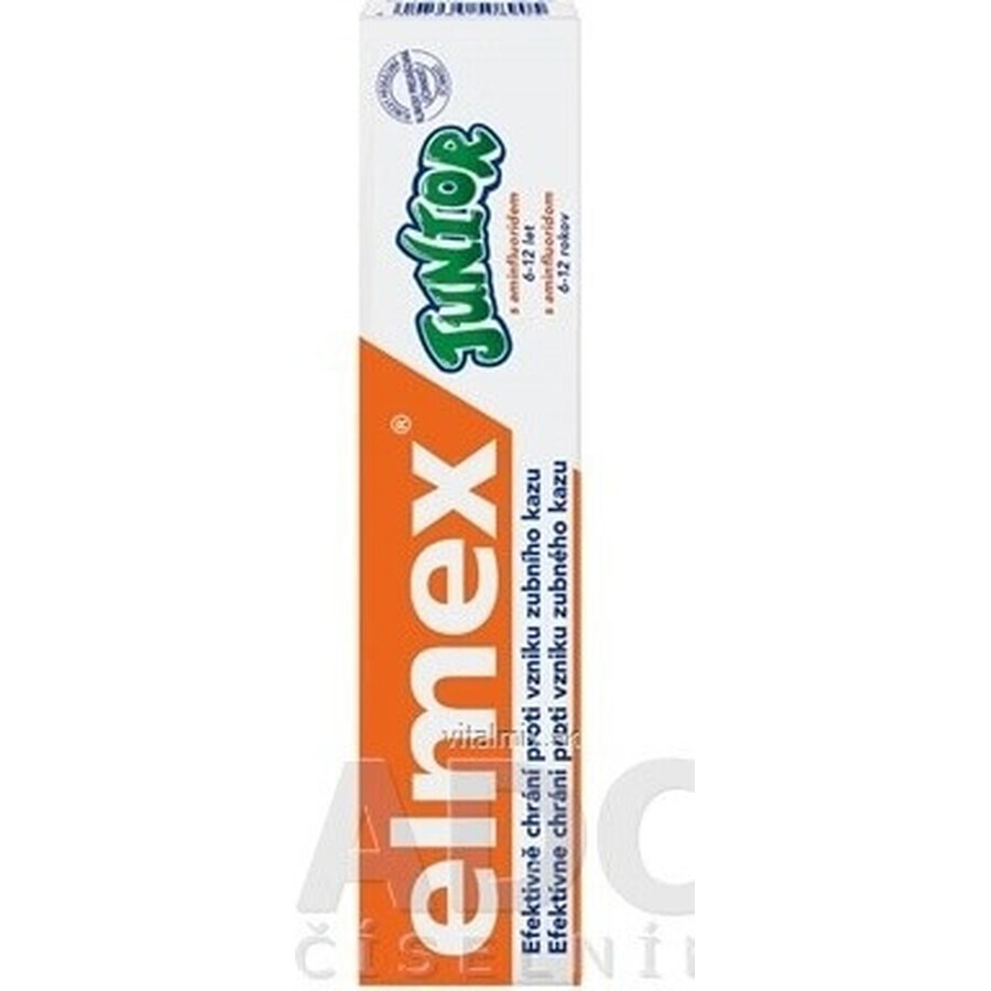 ELMEX JUNIOR TOOTH PASTE 1×75 ml, Zahnpasta für Kinder