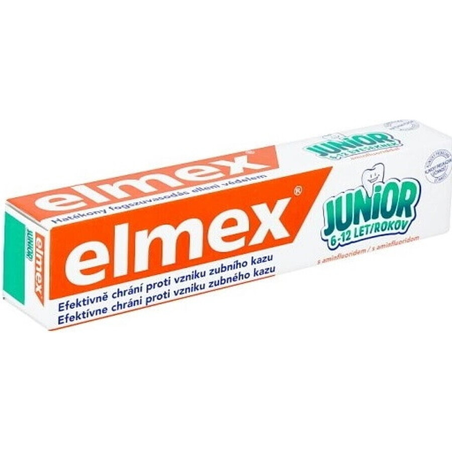 ELMEX JUNIOR TOOTH PASTE 1×75 ml, Zahnpasta für Kinder