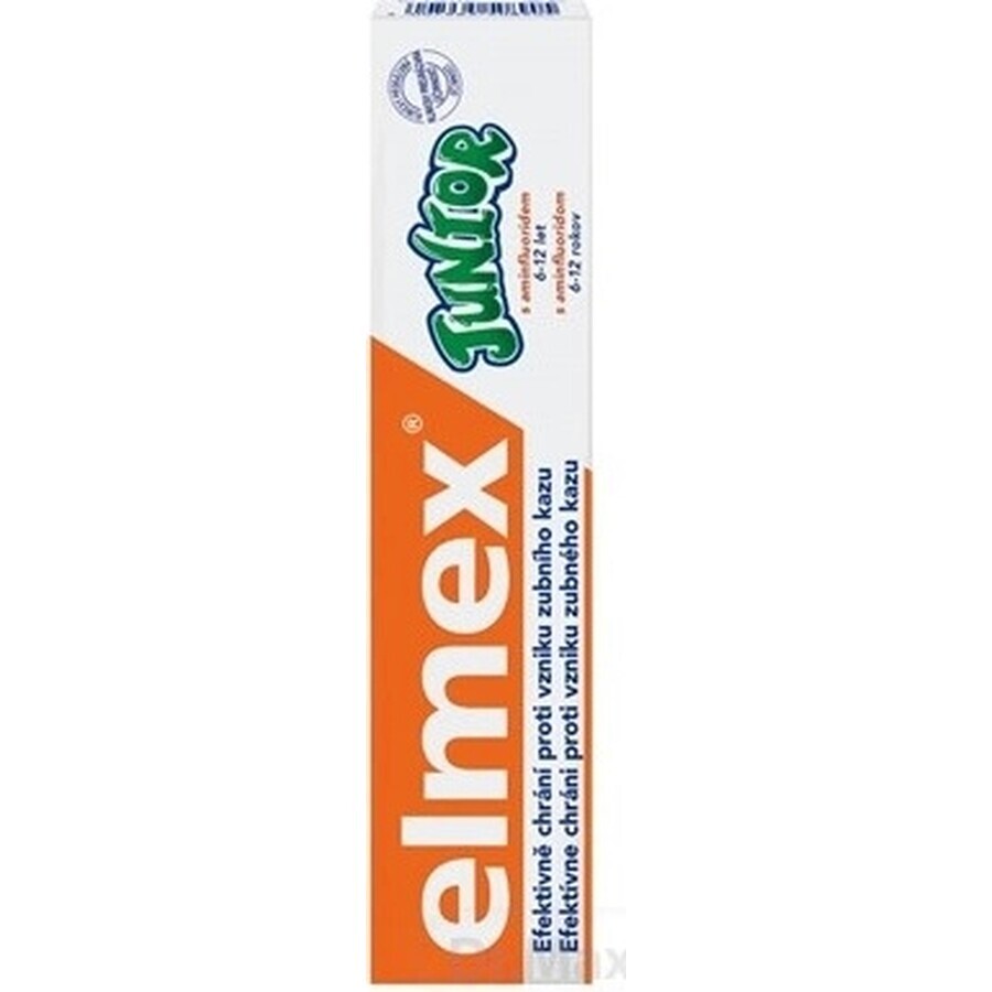 ELMEX JUNIOR TOOTH PASTE 1×75 ml, Zahnpasta für Kinder