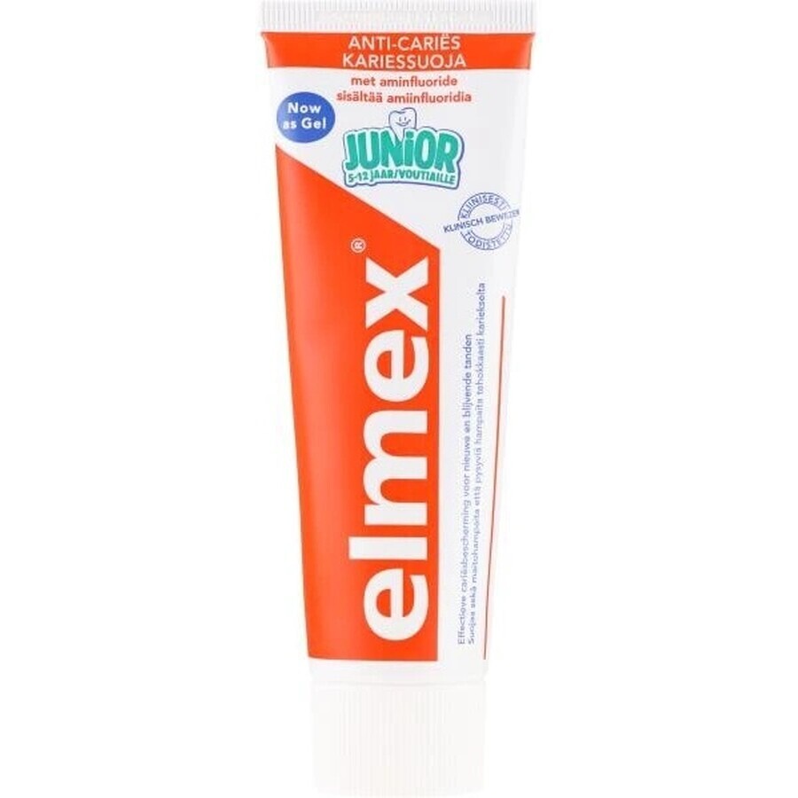 ELMEX JUNIOR TOOTH PASTE 1×75 ml, Zahnpasta für Kinder