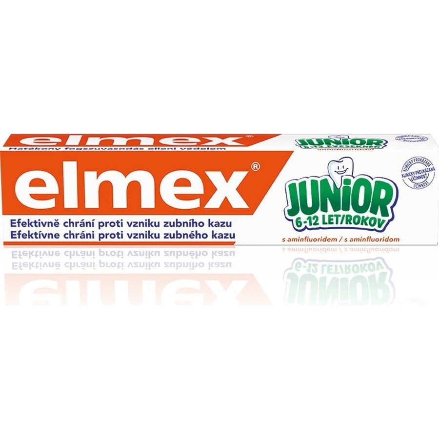 ELMEX JUNIOR TOOTH PASTE 1×75 ml, Zahnpasta für Kinder