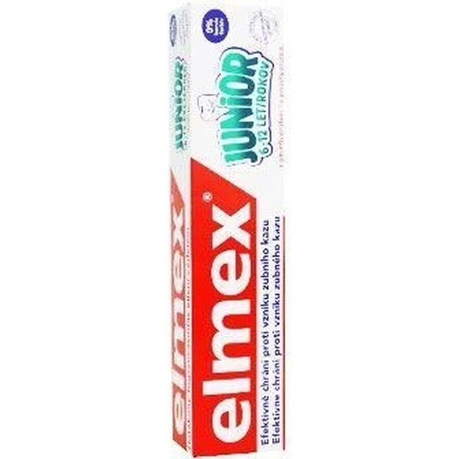 ELMEX JUNIOR TOOTH PASTE 1×75 ml, Zahnpasta für Kinder