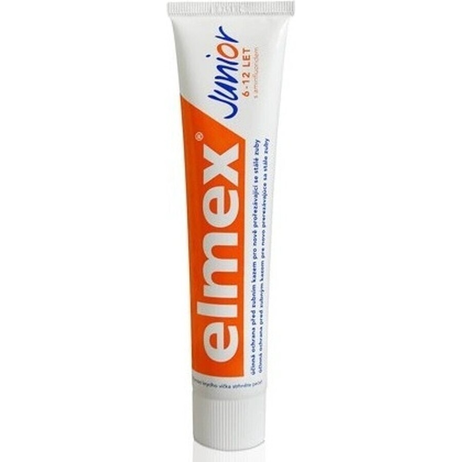 ELMEX JUNIOR TOOTH PASTE 1×75 ml, Zahnpasta für Kinder