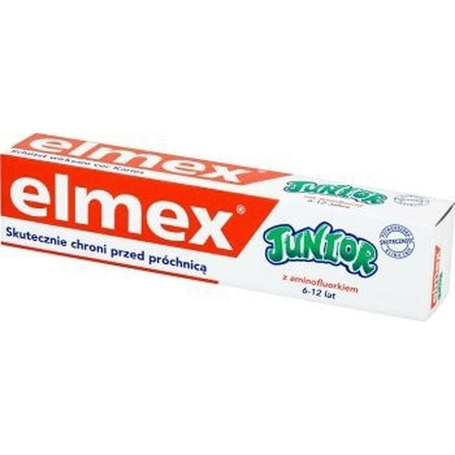 ELMEX JUNIOR TOOTH PASTE 1×75 ml, Zahnpasta für Kinder