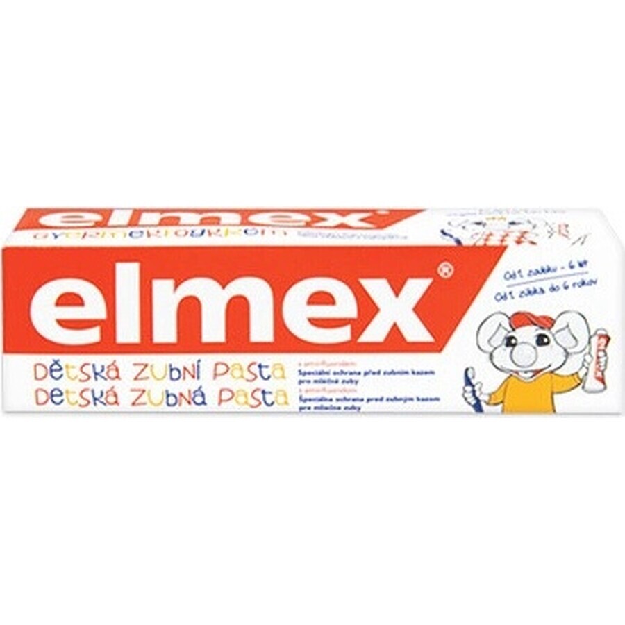 ELMEX JUNIOR TOOTH PASTE 1×75 ml, Zahnpasta für Kinder