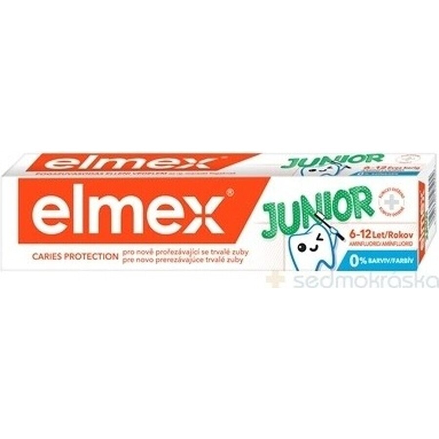 ELMEX JUNIOR TOOTH PASTE 1×75 ml, Zahnpasta für Kinder