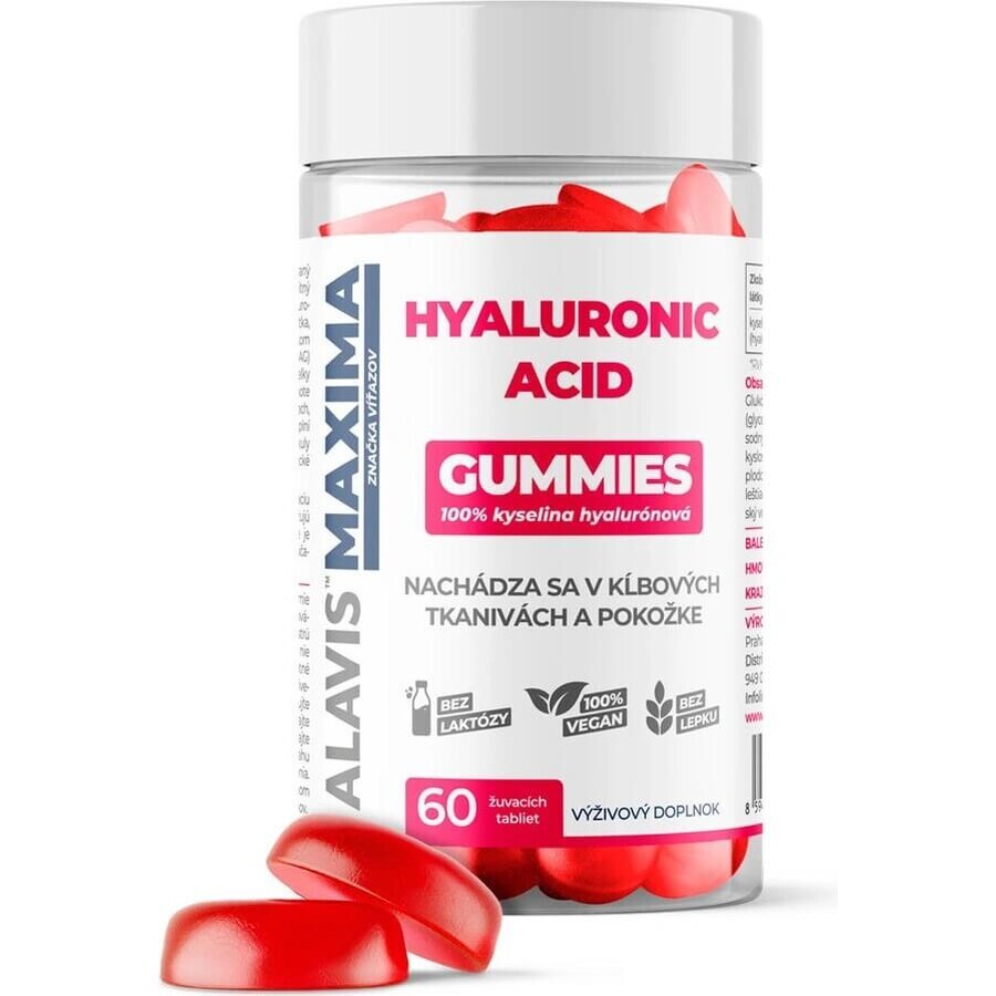 ALAVIS MAXIMA MAXIMA HYALURONIC ACID - GUMMIES 1×60 pieces, food supplement