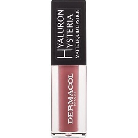 Dermacol Hyaluron Hyaluron Hysteria Matte Liquid Lipstick No.05 1×4.5 ml, Matte Liquid Lipstick