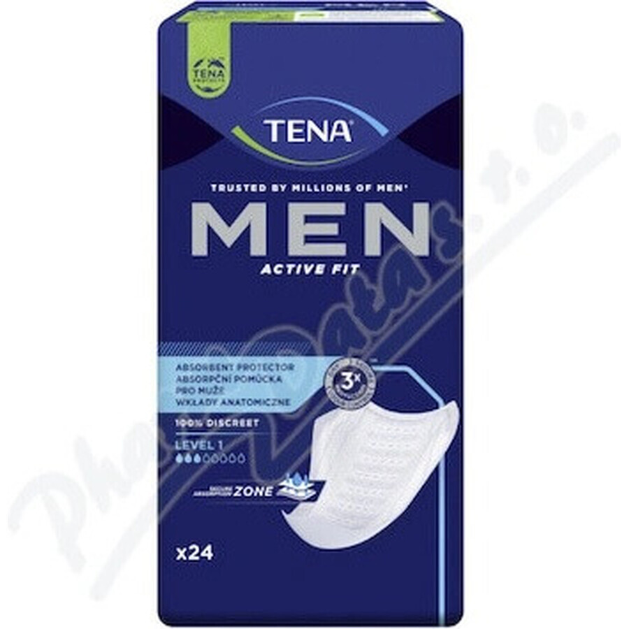 TENA Men Level 1 1×24 Inkontinenzeinlagen für Männer