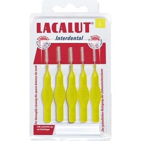 LACALUT INTERDENTAL FOCUSES L 1×5 buc, curățarea completă a spațiilor interdentare