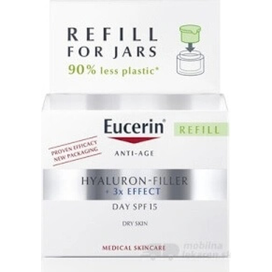 Eucerin HYALURON-FILLER+3xEFFECT Tagescreme REFILL 1×50 ml