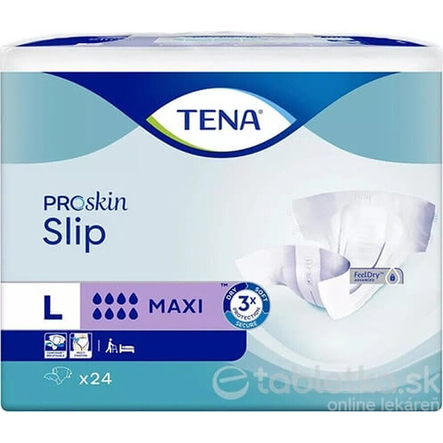 TENA Slip Maxi XL 1×24 buc, chiloți pentru scutece