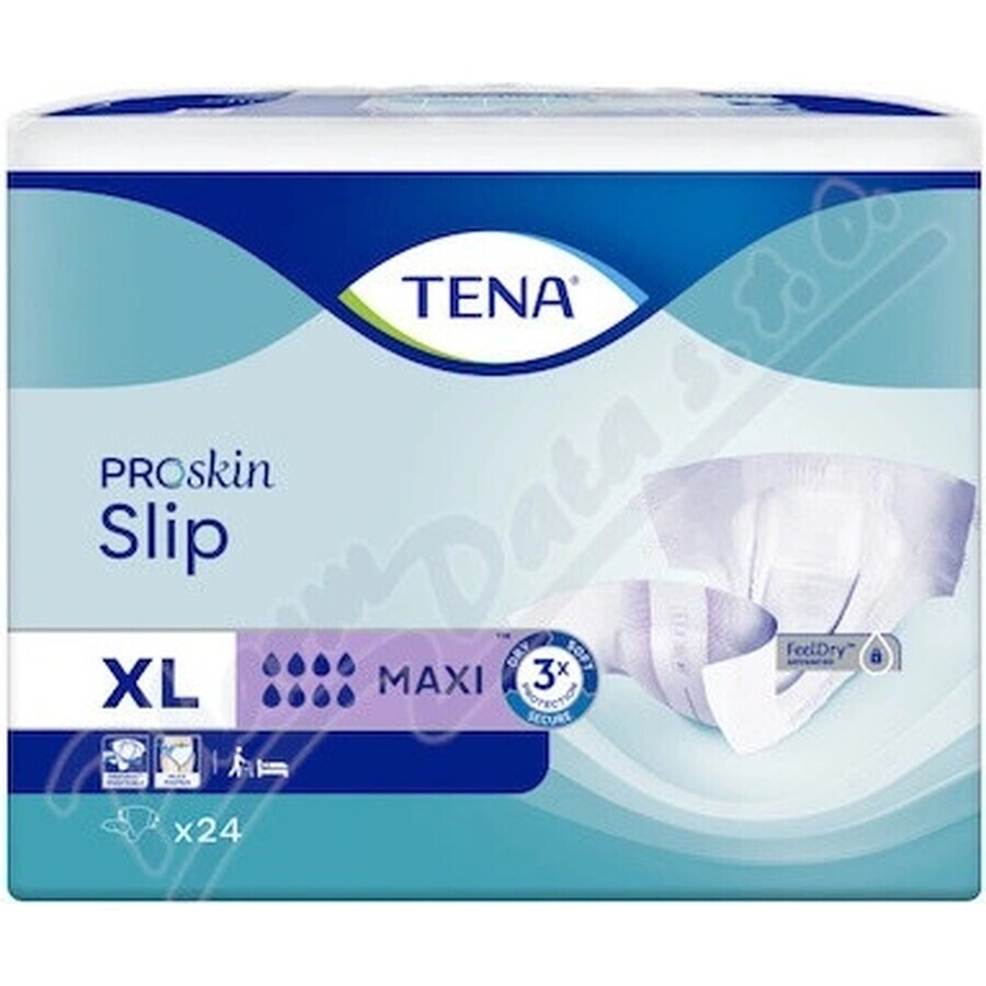 TENA Slip Maxi XL 1×24 buc, chiloți pentru scutece