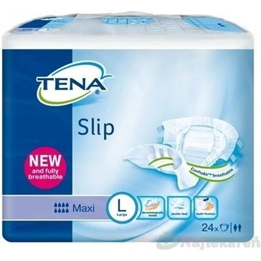 TENA Slip Maxi XL 1×24 buc, chiloți pentru scutece