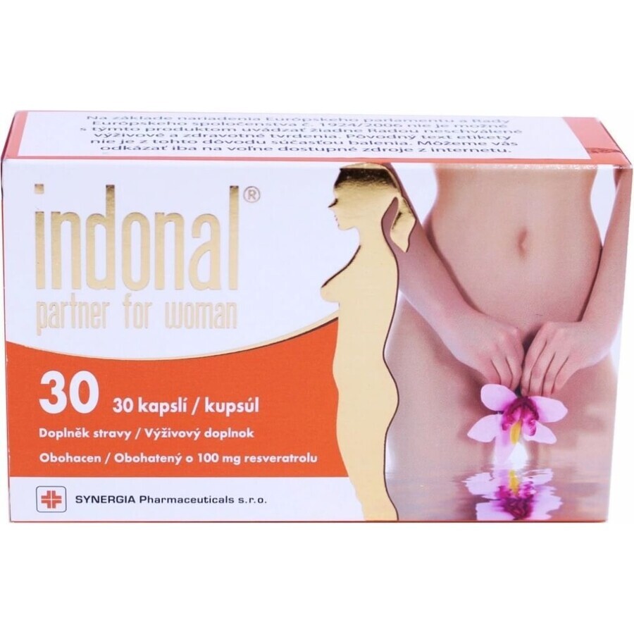 Indonal vrouw 1×30 cps, voedingssupplement