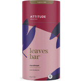 ATTITUDE Natural Deodorant solid Leaves bar - mit Sandelholzgeschmack 1×85 g, festes Deodorant