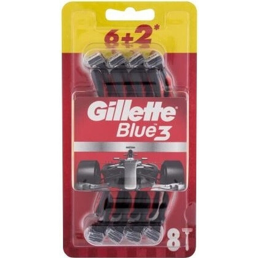 Gillette Blue3 Nitro 6+2 unidades 1×9 unidades