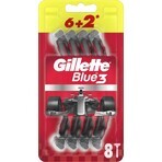 Gillette Blue3 Nitro 6+2 unidades 1×9 unidades