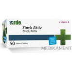 VIRDE ZINOK ACTIV + VITAMIN A 1×50 tbl, Nahrungsergänzungsmittel