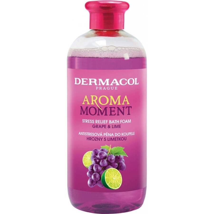 Dermacol Aroma Ritual Badeschaum Trauben mit Limette 1×500 ml, Badeschaum